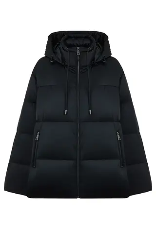 Пуховик с капюшоном