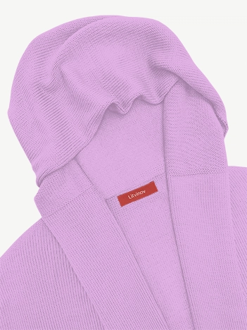 Кардиган с капюшоном из экохлопка