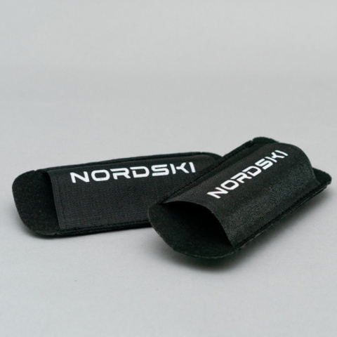 связки NORDSKI NSV464001, манжеты для бег. лыж, черн/бел.