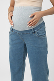 Джинсы для беременных 14443 голубой
