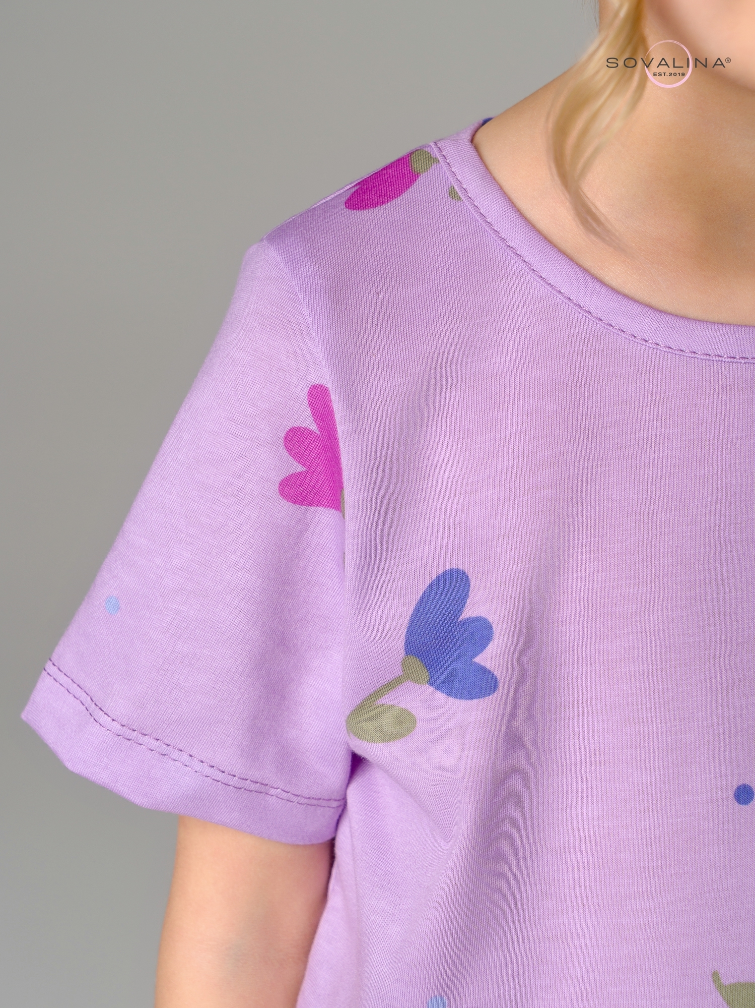 Костюм Лето сиреневый колокольчик-сирень