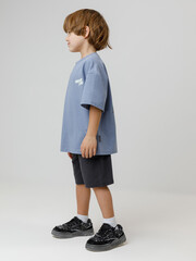 шорты  для мальчика  КР 400604/антрацитовый 3902 к614