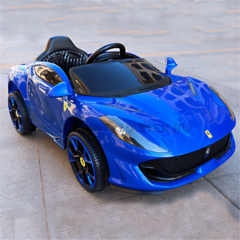 Спортивный электромобиль "Ferrari BDQ-2199",синий