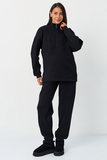 Утепленный костюм для беременных и кормящих 17315 чёрный