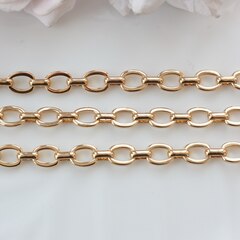 Цепочка 9,5*8 мм, позолота, 50 см, А215