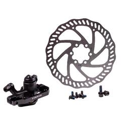 Комплект дискового тормоза RUSH (RADIUS) (машинка+диск 160 mm+болты) 160/180mm/3122613-22