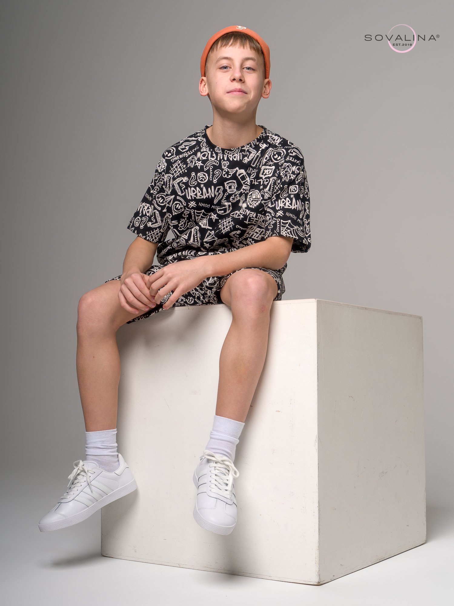 Костюм Light men скейты на черном