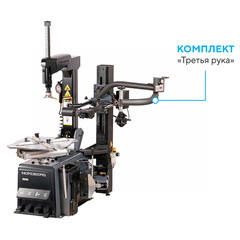 NORDBERG (4644N_380_2) Станок шиномонтажный автомат, двускоростной, 380 В, серый + "Третья рука" 46H44N