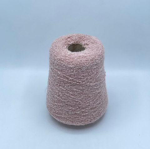 Бобинная пряжа, ≈600м. альпака/шерсть/полиамид, Розовый меланж, 38959