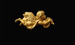 Силиконовый молд Ангел № 333 правый