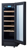 Винный шкаф Cellar Private CP020-1TBH черная дверь