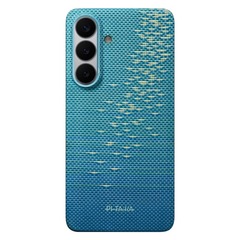 Чехол Pitaka Edge Case для Samsung S26, Лазурный | Lucid Blue