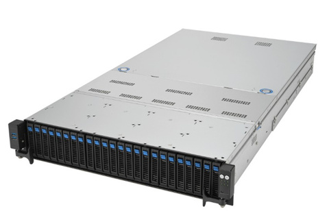 Серверная платформа 2U ASUS RS720-E11-RS24U/10G/2.6KW/24NVMe/OCP/GPU