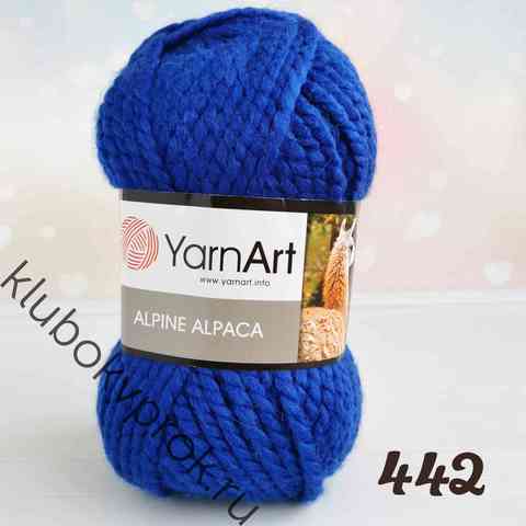 YARNART ALPINE ALPACA 442, Василек