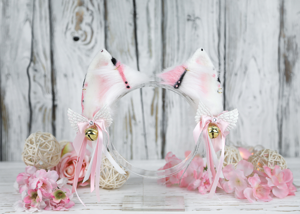 Pink Nurse Cat Ears - Shop Catzo Club Hair Accessories - Pinkoi