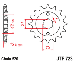 Звезда JT JTF723