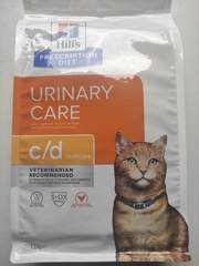 Hill`s Сухой корм Hills Prescription Diet c/d Feline Multicare with Chicken диета для кошек 3 кг