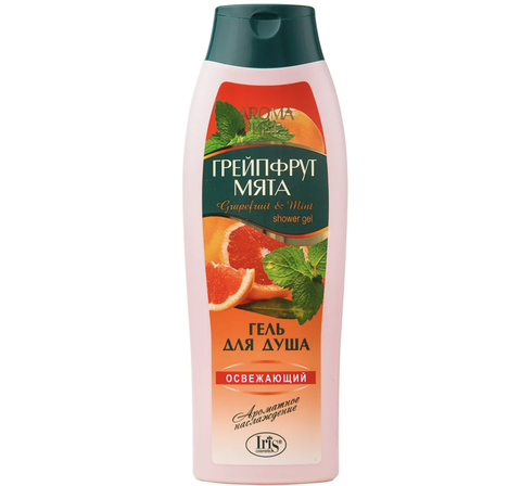 Aroma Line Гель для душа Грейпфрут и мята 400 мл. Iris