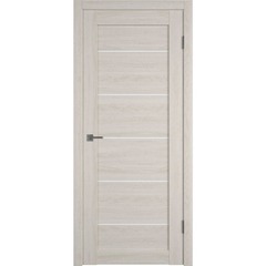 Купить Межкомнатная дверь экошпон VFD Atum Pro 27 Scansom Oak стекло White Cloud