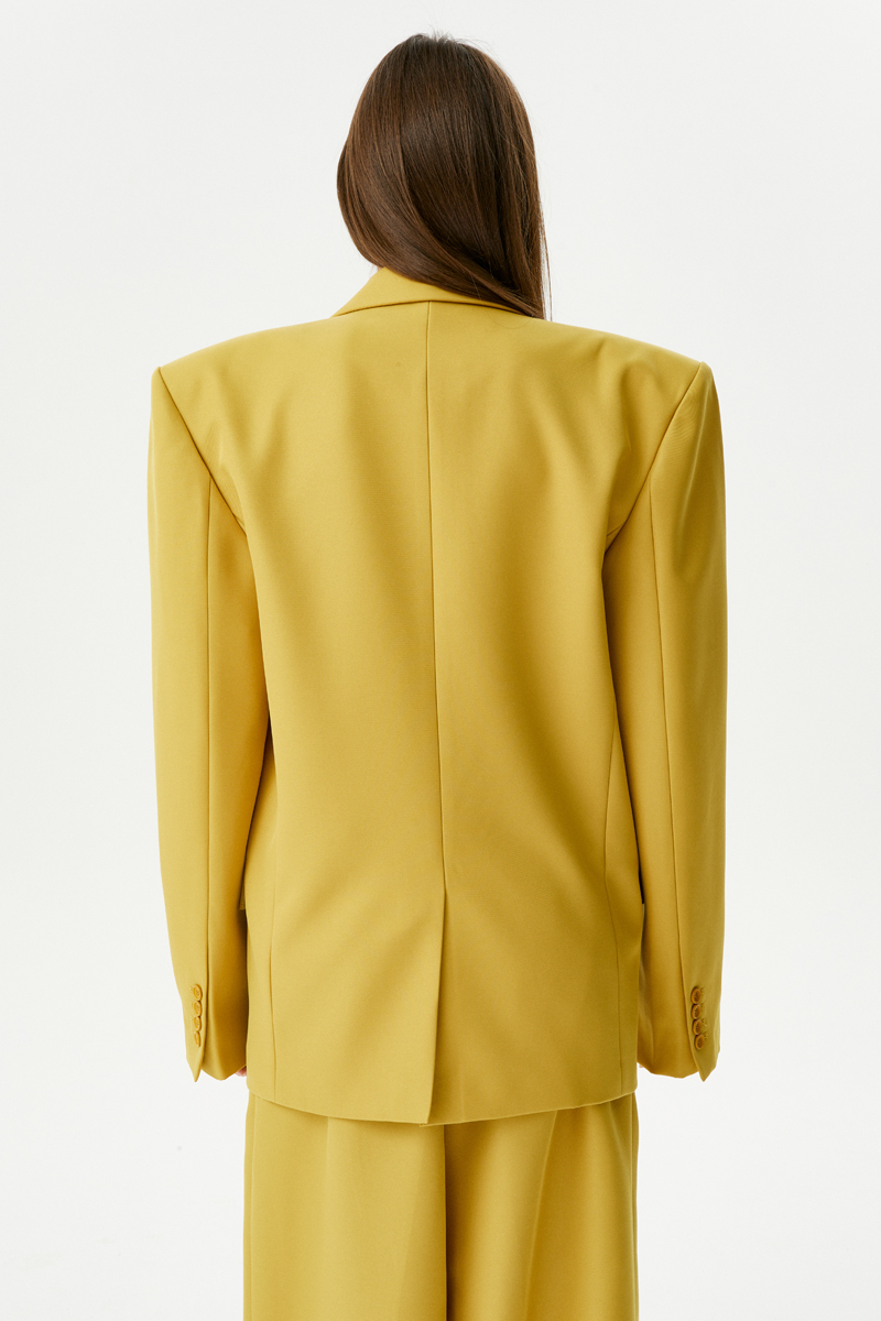 Желтый брючный костюм Paper Moon