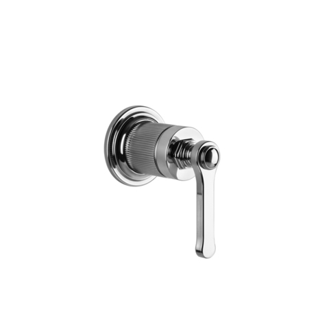 65109#031 GESSI VENTI20 Смеситель встраиваемый, однорычажный, внешняя часть, цвет хром