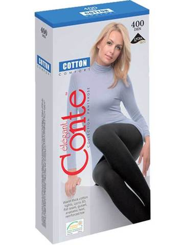 Женские колготки Cotton 400 XL Conte