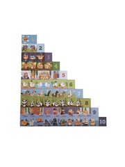 Развивающая головоломка PUZZLE GAMES Лесные животные 65 элементов