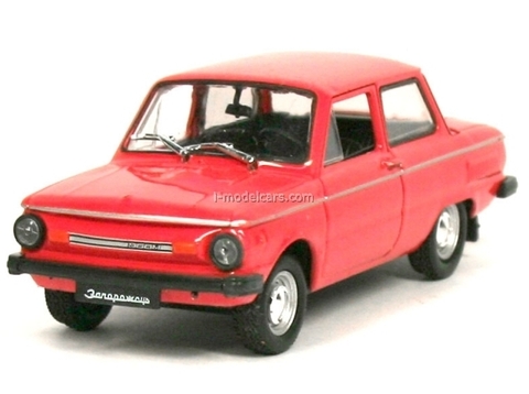 ZAZ-968M Zaporozhets red 1:43 DeAgostini Auto Legends USSR #53