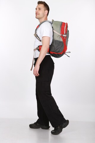 Картинка рюкзак туристический Ai One 9666 Red black - 3