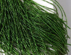 Канитель фигурная Трунцал 4-гранный 1,5мм зеленый (№28)