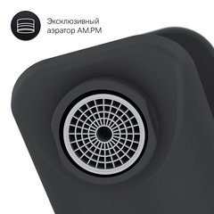 Cмеситель для умывальника, черный, AM.PM X-Joy - F85A02122