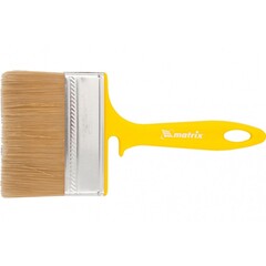 83366 Кисть флейцевая для лаков, 100х12 мм, искусственная щетина, пластиковая рукоятка Matrix