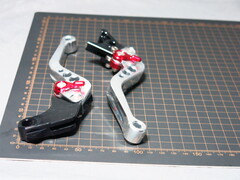 Рычаги ручки тормоза и сцепления Honda VTR 250 CB 400 CB-1 серебро