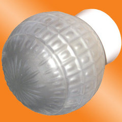 Светильник настенный, бытовой НББ 60W E27, прямое основание, шар, стекло