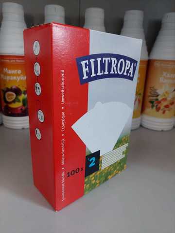 Фильтры Filtropa воронок 02/100 Белые 100ш.