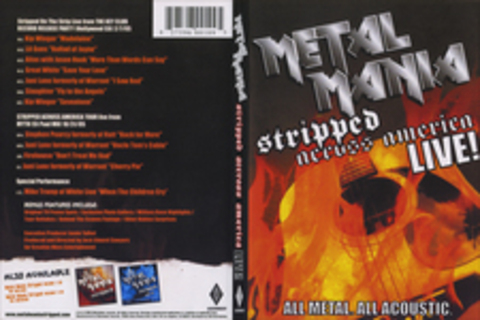 Metal Mania: Stripped accross America LIVE!