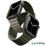 Uniq REVIX reversible Magnetic Strap for Apple Watch 42|44|45mm Green/Gray