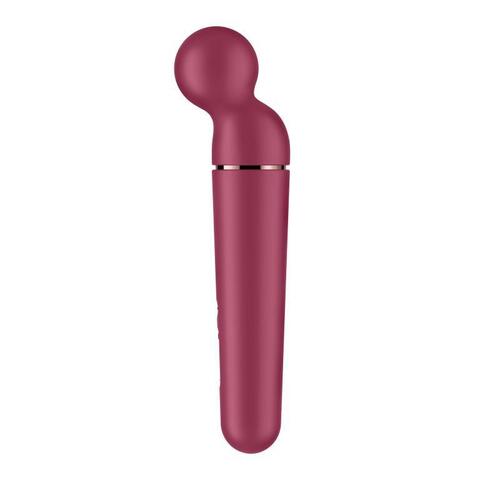 Малиновый вибромассажер Planet Wand-er - Satisfyer 4046068