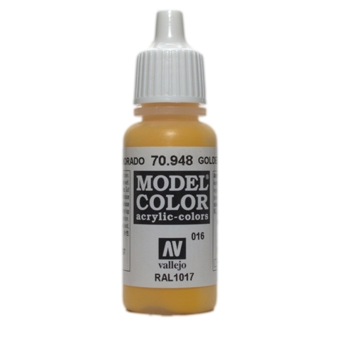 Model Color Golden Yellow 17 ml.