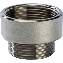 Переходник STOUT ВН 1 1/2"х1 1/4" никель