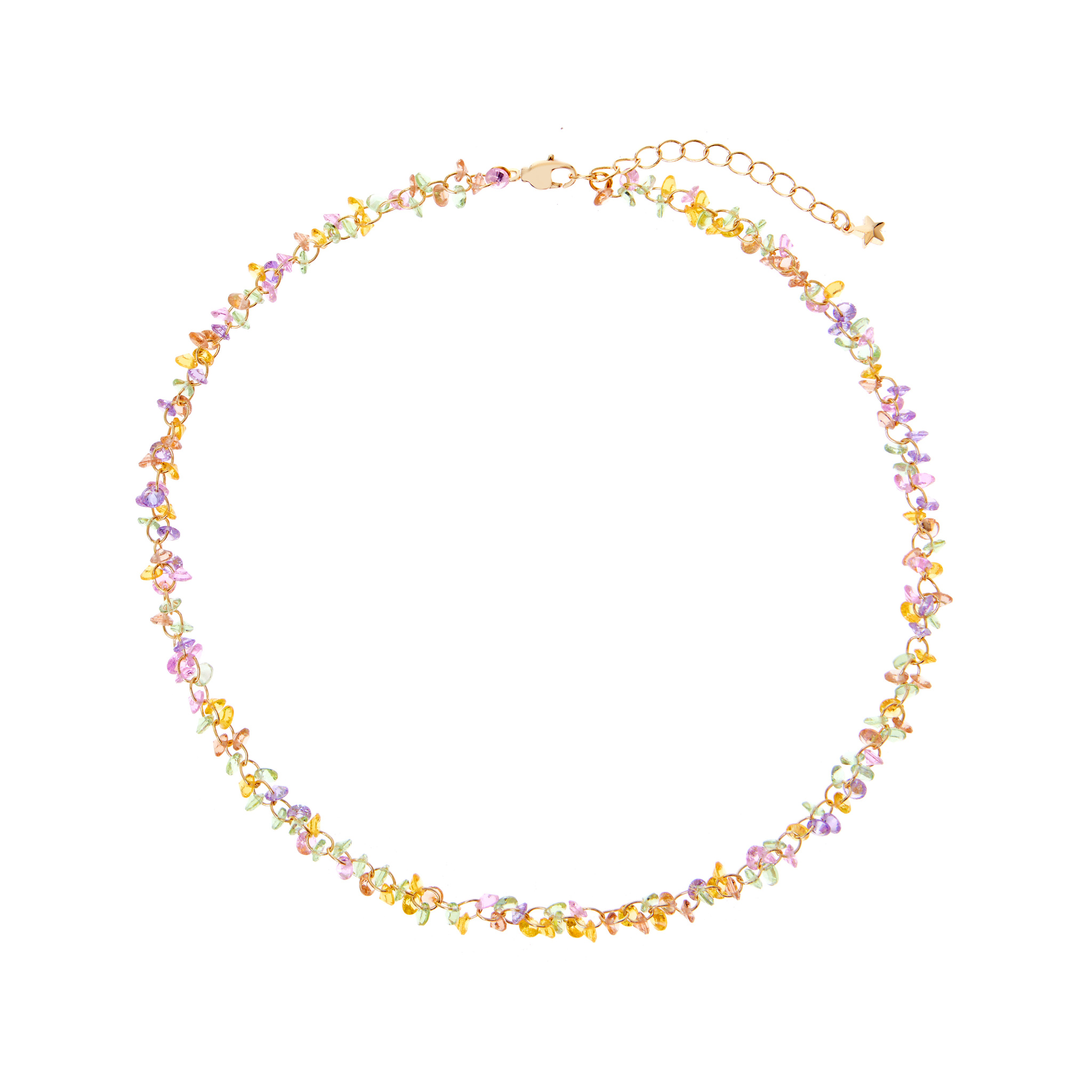 HOLLY JUNE Колье Pretty Shatters Necklace – Gold колье holly june gold saturn necklace 1 шт