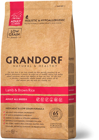 Grandorf Lamb & Brown Rice Adult All Breeds