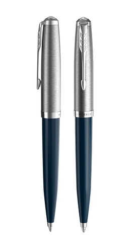 Ручка шариковая Parker 51 Core, Midnight Blue CT, (2123503)