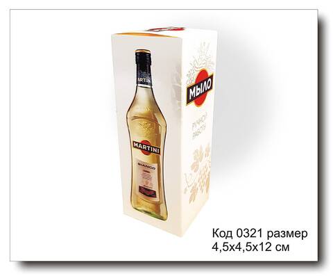 Коробочка Код 0321 размер 4.5х4.5х12 см 