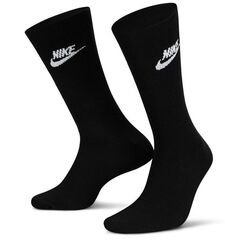 Носки теннисные Nike Sportswear Everyday Essential Crew 3P - black/white