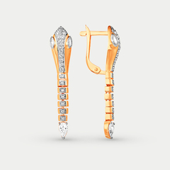 Серьги золотые