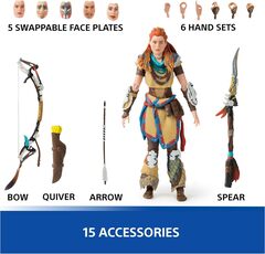 Фигурка Spin Master Playstation Horizon II Forbidden West: Aloy (Nora Huntress Outfit) (Deluxe)
