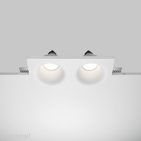 Встраиваемый светильник Maytoni Gyps modern DL002-DW-02-W