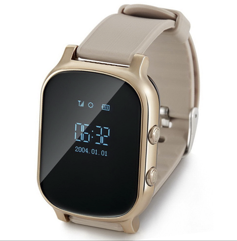 Часы GPS Smart Baby Watch T58 (GW700) Gold Золотые