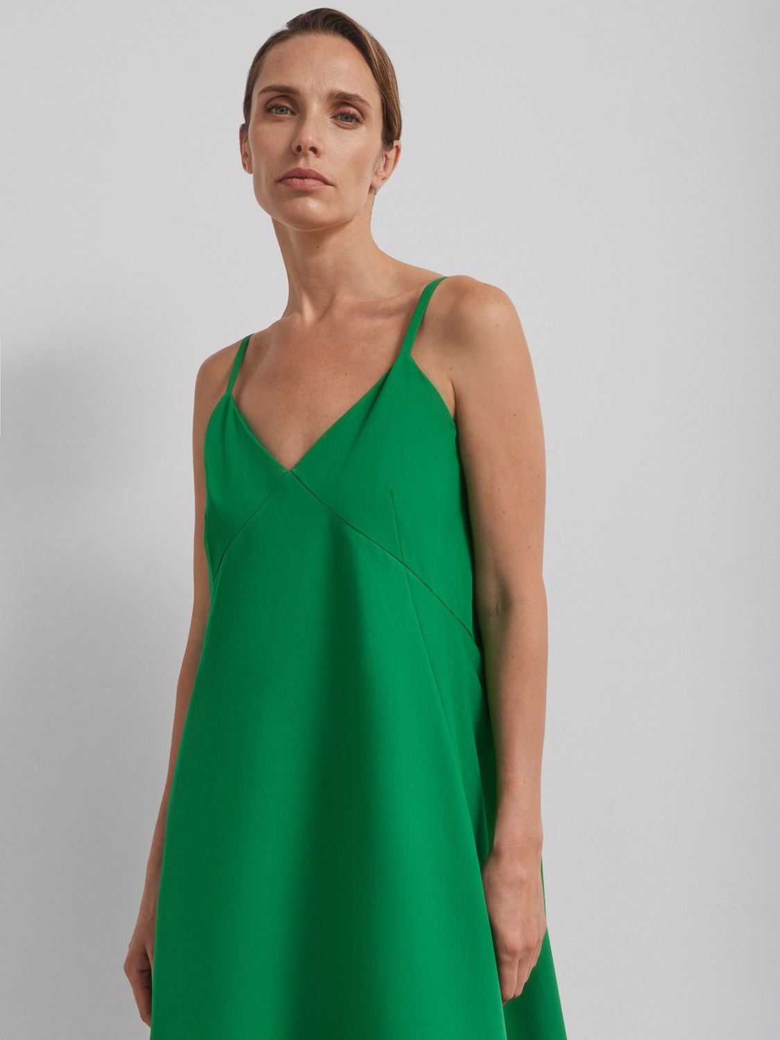 

Платье Фиона с расклешённой юбкой, Зеленый